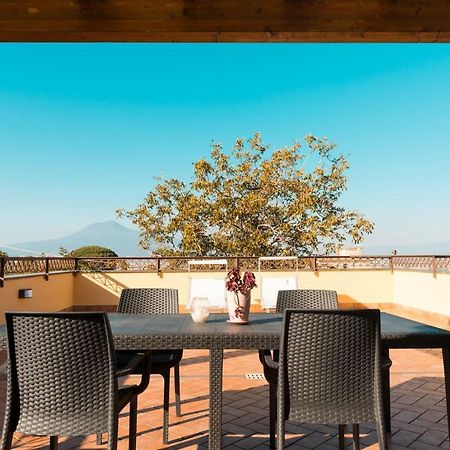 Villa Lucia Terrazza Panoramica Кастеламаре ди Стабия Екстериор снимка