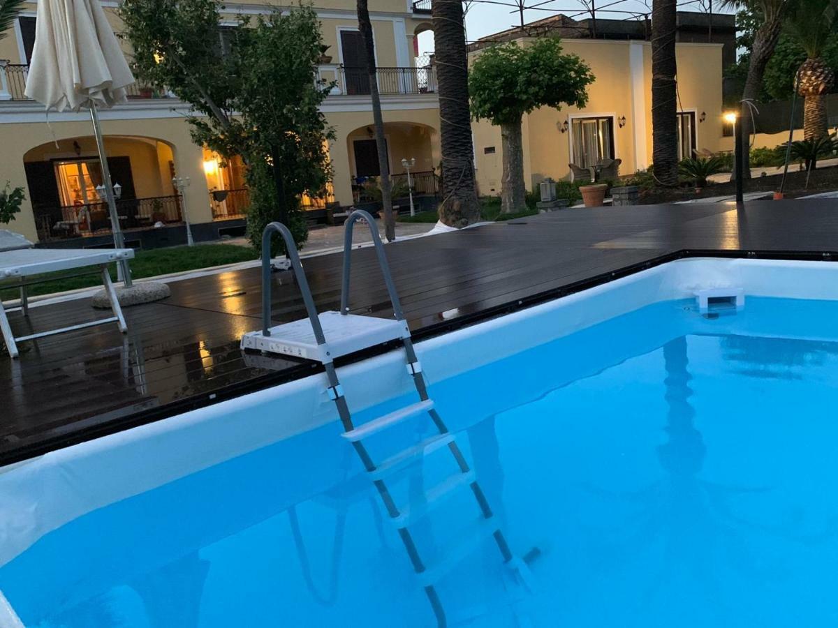 Villa Lucia Terrazza Panoramica Кастеламаре ди Стабия Екстериор снимка