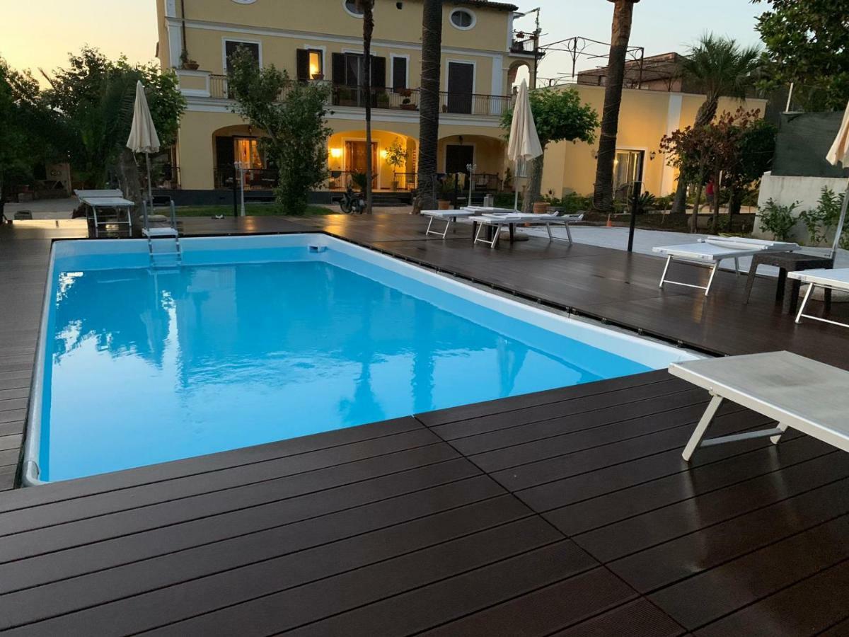 Villa Lucia Terrazza Panoramica Кастеламаре ди Стабия Екстериор снимка